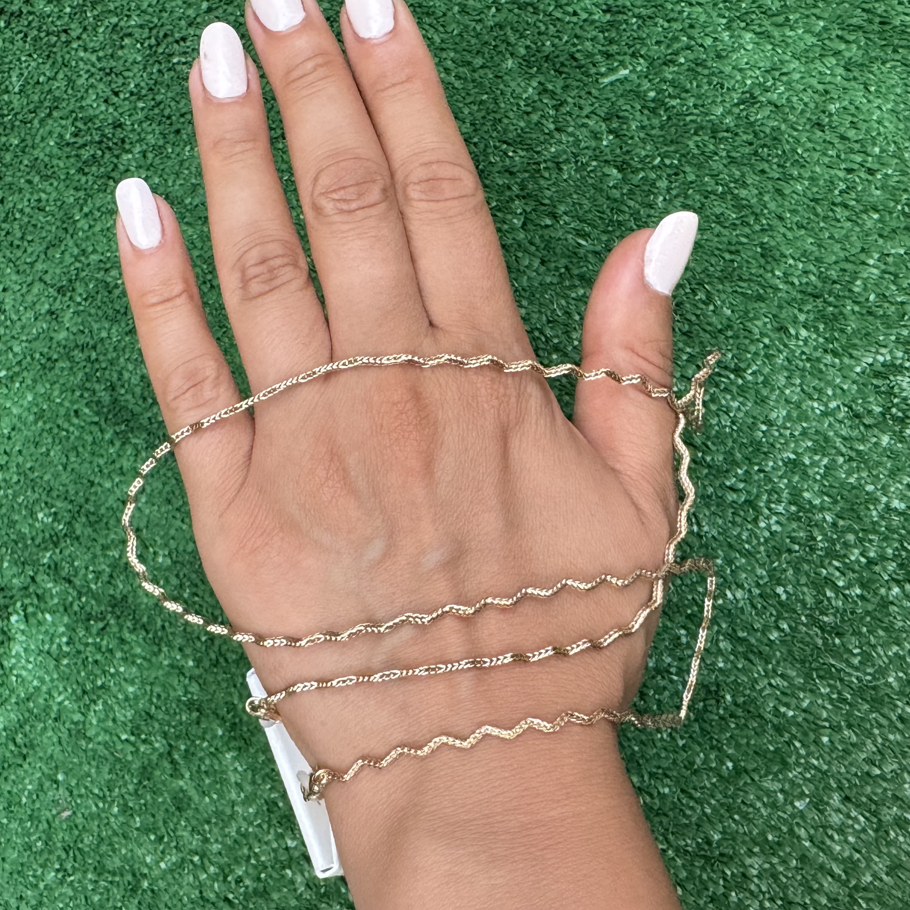 بند عينك برند six رنگ طلايى