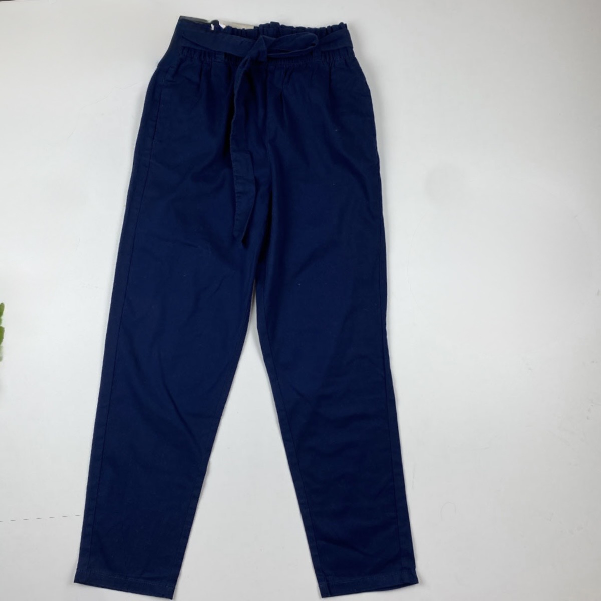 شلوار دخترانه نخى برند pepperts رنگ سرمه اى سايز بندى